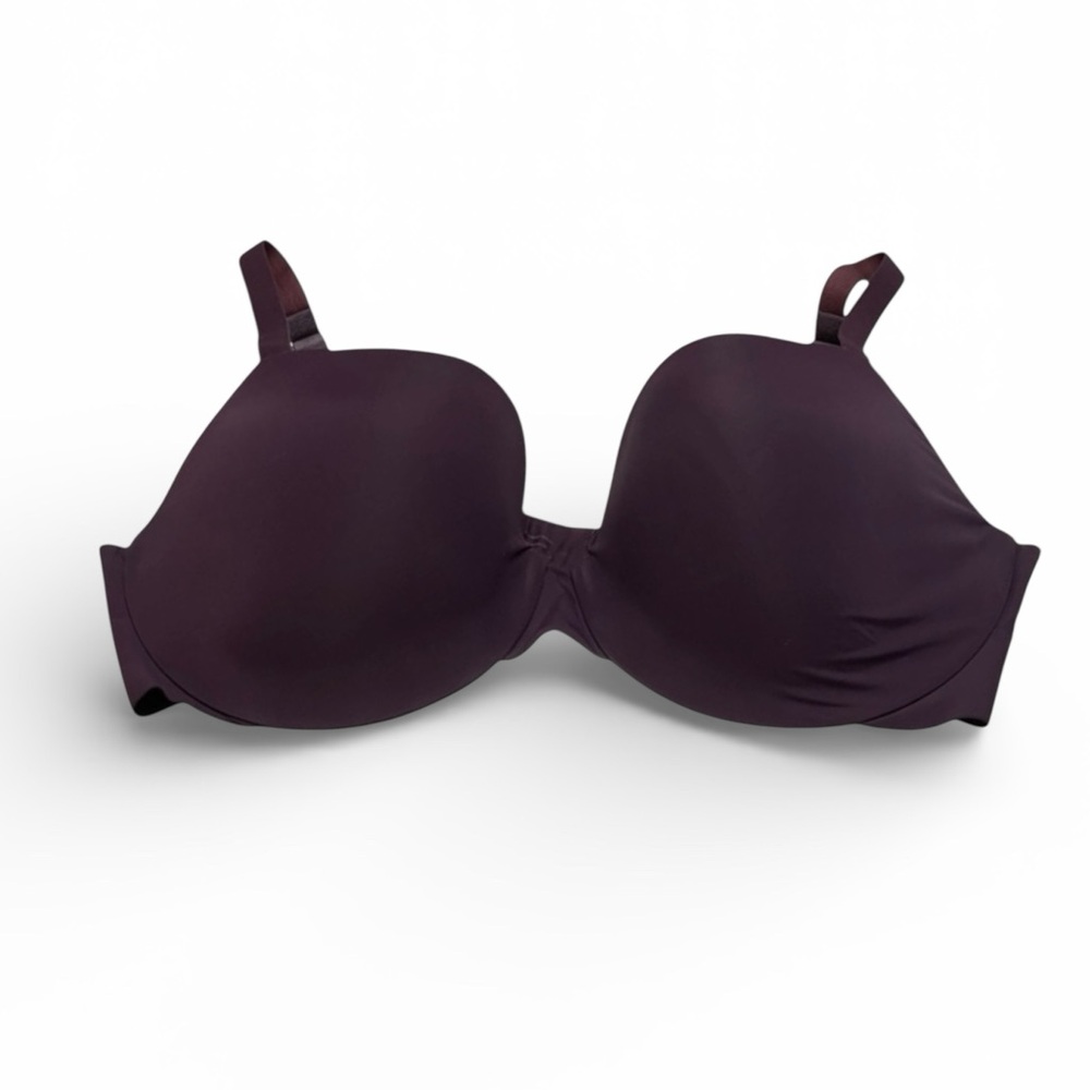 Soma Perfect Coverage 40DD Underwire T-Shirt Bra Dark Purple Full Coverage